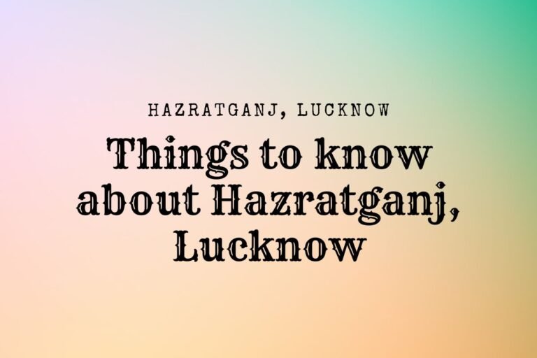 hazratganj lucknow